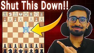 Best Chess Opening Setup vs 1.d4 for Black | Chess in Hindi
