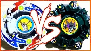 Driger V vs Draciel V - BATALHA BEYBLADE!! ベイブレード