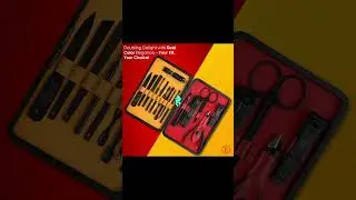 18 in 1 Manicure Pedicure Kit Review | Nail Care Tools for Women & Men | Flipzon Gadget