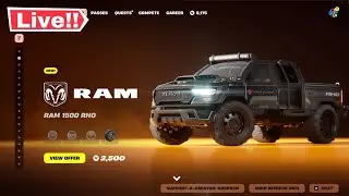 🔴Fortnite DODGE RAM *NEW* ITEM SHOP TODAY March 25! (Chapter 6 LIVE)
