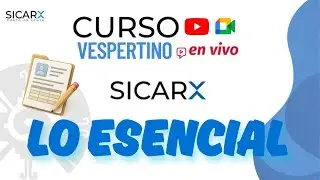 CURSO EN VIVO VESPERTINO DE SICAR X LO ESENCIAL 07/11/2025