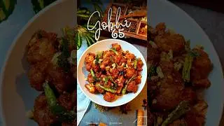 Gobi 65 | Cauliflower Fry | Veg Starter | कुरकुरी गोभी 65 | Crispy Cauliflower Starter | #shorts