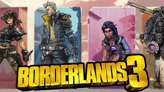 Origins of FL4K, Moze, Amara and Zane! All Echo Logs in Borderlands 3!!