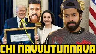 🚨Trumps NOBEL Prize EMBARRASMENT🤣🏅 | CHI NAVVITHUNNAVA | Aye Jude✊