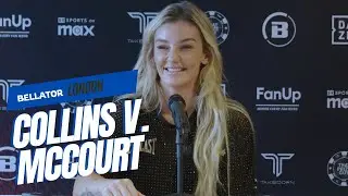 Bellator London Media Day| Sara Collins and Leah McCourt