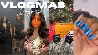 VLOG | OVERCOMING OBSTACLES + CHRISTMAS + NEW YEARS PHOTO SHOOT + HAIR APPT + TRYING CAT EYE NAILS 