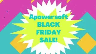 Apowersoft Black Friday Sale 2021