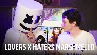Is Marshmello een lover van Martin Garrix en Paris Hilton? | LOVERS x HATERS | Tomorrowland 2017