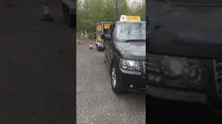 B+E Car and Trailer Driving Test the Reversing Exercise.