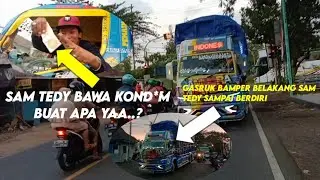 Samudera Indonesia//Sam Tedy sang soper dilawan//lintas Probolinggo//minta di kawal//