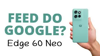 Como DESATIVAR o FEED do Google do Moto Edge 60 NEO, SEM ERRO!
