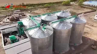 Feed Silo System for Feed Mill Line | Durable Steel Silos for Feed Storage | Manxing Machinery