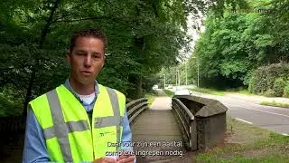 Afsluiting bruggen Oud Blaricummerweg tussen Naarden en Huizen