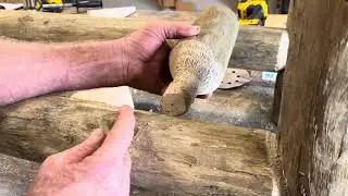 How to build a rustic bench for DIY. #diy #carpentry #tipsntricks #furniture #diyer #woodworking