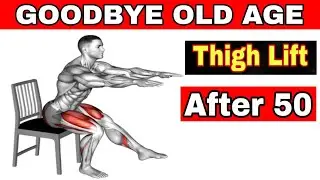 Over 50? 4 Chair Exercises That Firm Sagging Thighs Faster Than Squats After 50