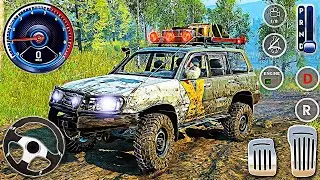 4x4 Offroad Luxury SUV Simulator - Uphill Jeep Driving Game | Android Gameplay