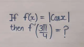 A differential calculus problem maths||class 12||#maths #mathematics #education 