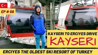 🇹🇷ERCIYES SKI RESORT | KAYSERI TO ERCIYES DRIVE | TURKEY TOUR 2021