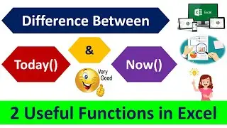 Difference Between Today() & Now() Functions