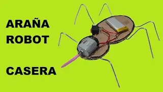 Como Hacer Robot Araña Casero