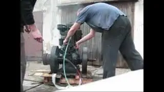Slavia 8 Hp Diesel - start klikou
