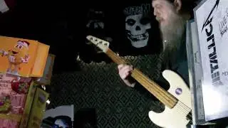 Mercyful Fate - A Dangerous Meeting - (HD) Bass guitar (demo)