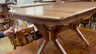 $7.000.000 American Made Dining Table Sets Sale March Madness Solid Walnut Cherry Oak + CHAIR SALE