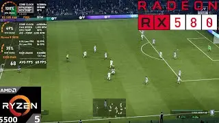 RX 580 8GB + Ryzen 5 5500 : EA Sports FC 26