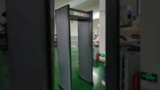 500A thermal imaging temperature measurement walk through metal detector