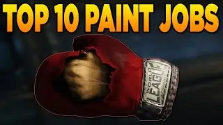 Top 10 Paint Jobs in Black Ops 3 (Prizefighter Melee Weapon Camos)