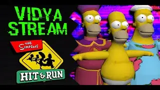 Vidya Stream - Attempting to finish The Simpsons Hit & Run, Break Controller%