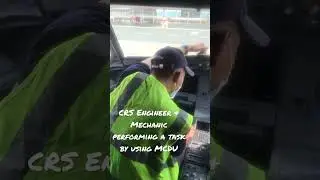 Aircraft maintenance | A320 | MCDU #airbus #aircraftengineering