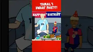 Yamal hires DWARFS for his birthday party😅 #football #yamal #fcbarcelona
