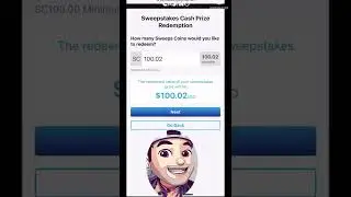 Swepstakes cash Prize Redemption - Chumba Casino - cashing out...