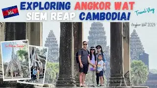 Exploring Angkor Wat, Siem Reap with our own Private Tour Guide #travel #taprohm #family #cambodia