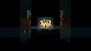 Never Give Up &ndash; Official Music#RapMotivation #NeverGiveUp #FightYourFears #HipHopInspiration