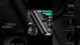 Smart Thermos Flask with Led Temperature Display In Touch. Link-  