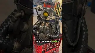 DID I RUIN THIS!? #fallout #cosplay #weathing #prop #painting #powerarmor