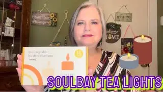 SOULBAY RECHARGEABLE TEA LIGHTS | 12 LED FLAMELESS CANDLES | 30% off right now!
