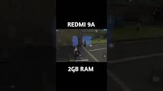 Redmi 9a free fire lag problem 😏 | #shorts #ytshorts #ffshorts