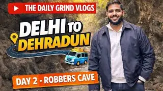 Exploring ROBBERS CAVE 😍 | Delhi to Dehradun Trip | Day 2