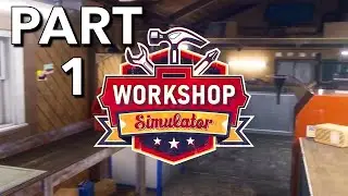 Workshop Simulator | Restoring a Airplain Part 1 | 4K 60FPS Gameplay | No Commentary