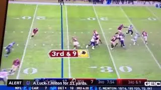 Redskins QB Alex Smith breaks two bones after a Gruesome Leg Injury against Texans.