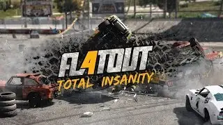 RX 480 + Intel Xeon E5450 FlatOut 4 - Total Insanity Gameplay TEST | Геймплей тест
