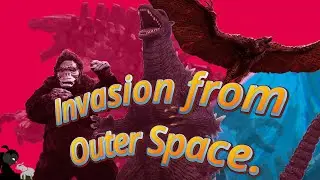 INVASION FROM OUTER SPACE - A Godzilla Stop Motion
