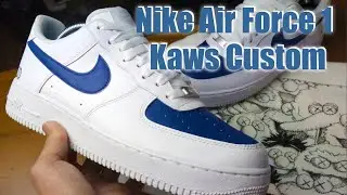 Air Force 1 Custom Kaws inspired | Let's put Kaws on a pair of sneakers! #ESC