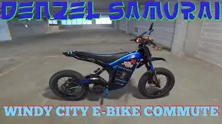 DENZEL SAMURAI 72V eBIKE | CHEAT PAST TRAFFIC, STOPS, RED LIGHTS | RAPID COMMUTE TO DOWNTOWN CHICAGO
