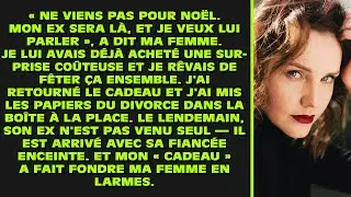 « Ne viens pas pour Noël. Mon ex sera là, et je veux lui parler », a dit ma femme...