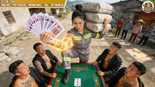 Frail Girl Enters Casino, Mocked By Thugs, Unaware She's The God Of Gambling Who Wins All The Money