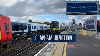 SPECTACULAR Day Of Trains At Clapham Junction Station! - BML, SWML / 16/11/23